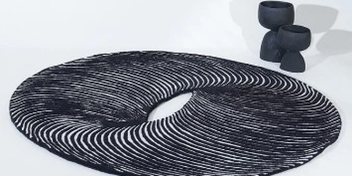 Cosmic Comfort: Introducing the Cosmic Ring Rug for Bedrooms
