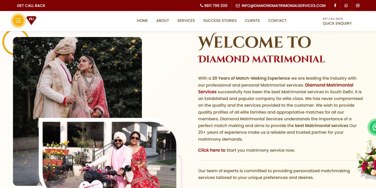 Diamond Matrimonial: Trusted Matchmaking for Indian & NRI Communities