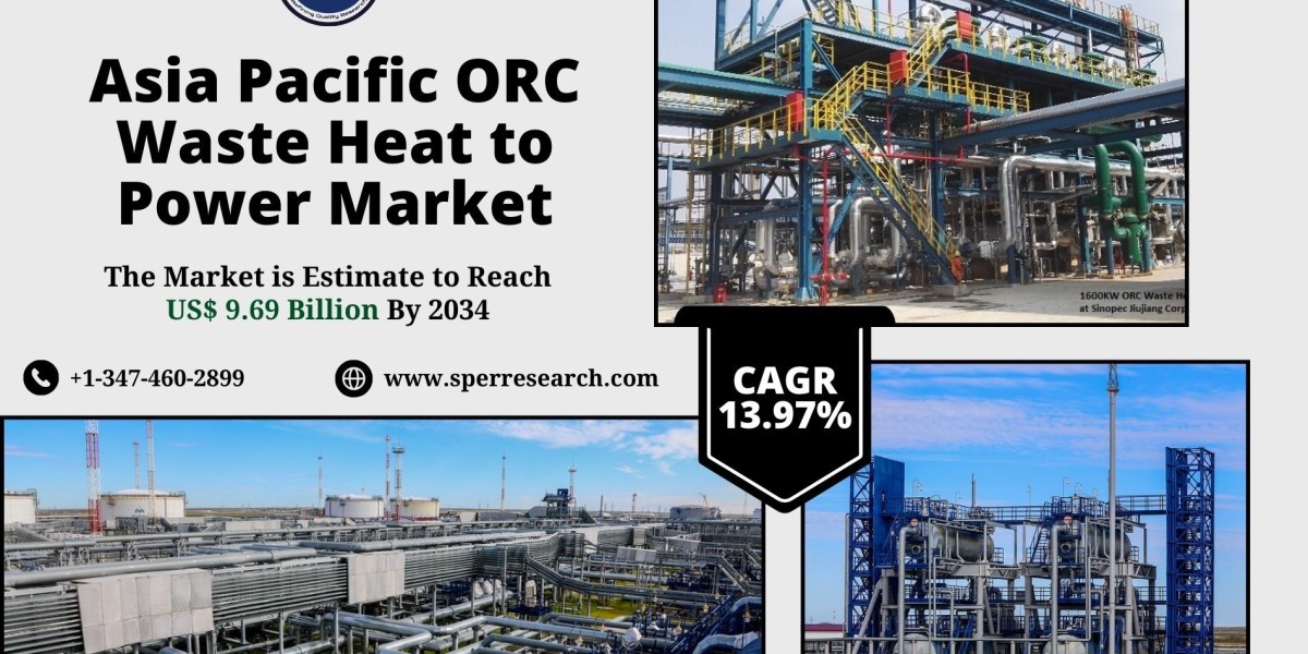 Asia Pacific ORC Waste Heat to Power Market Demand, Trends, Scope and Future Opportunities 2034: SPER Market Research