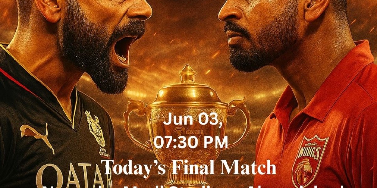 ReddyId Brings You RCB vs PBKS IPL 2025 Final Match  at  Narendra Modi Stadium, Ahmedabad On Jun 03, 07:30 PM Action Sta