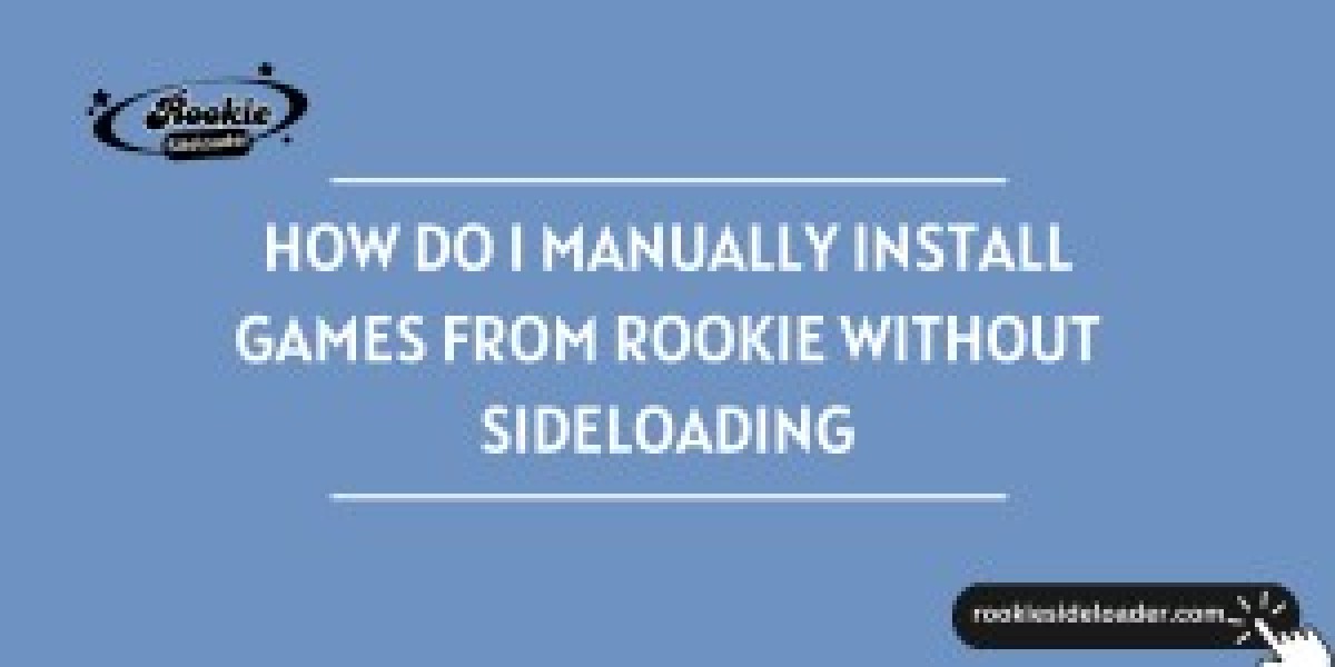 How do I manually install games from rookie without sideloading