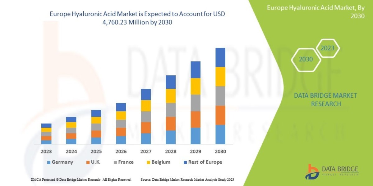 Europe  Hyaluronic Acid Market Size, Share, Trends, Demand, Growth, Challenges and Competitive Outlook