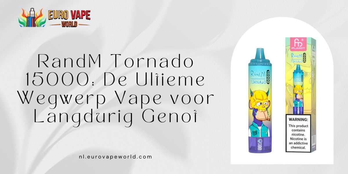 RandM Tornado 15000: De Ultieme Wegwerp Vape voor Langdurig Genot