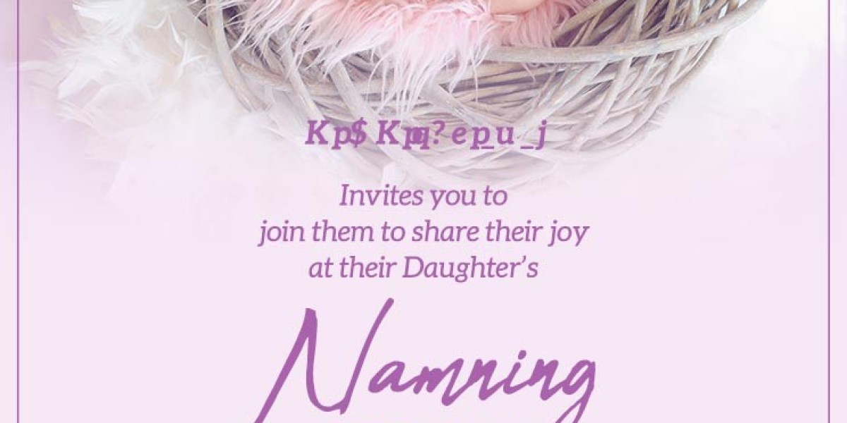 naming ceremony invitation