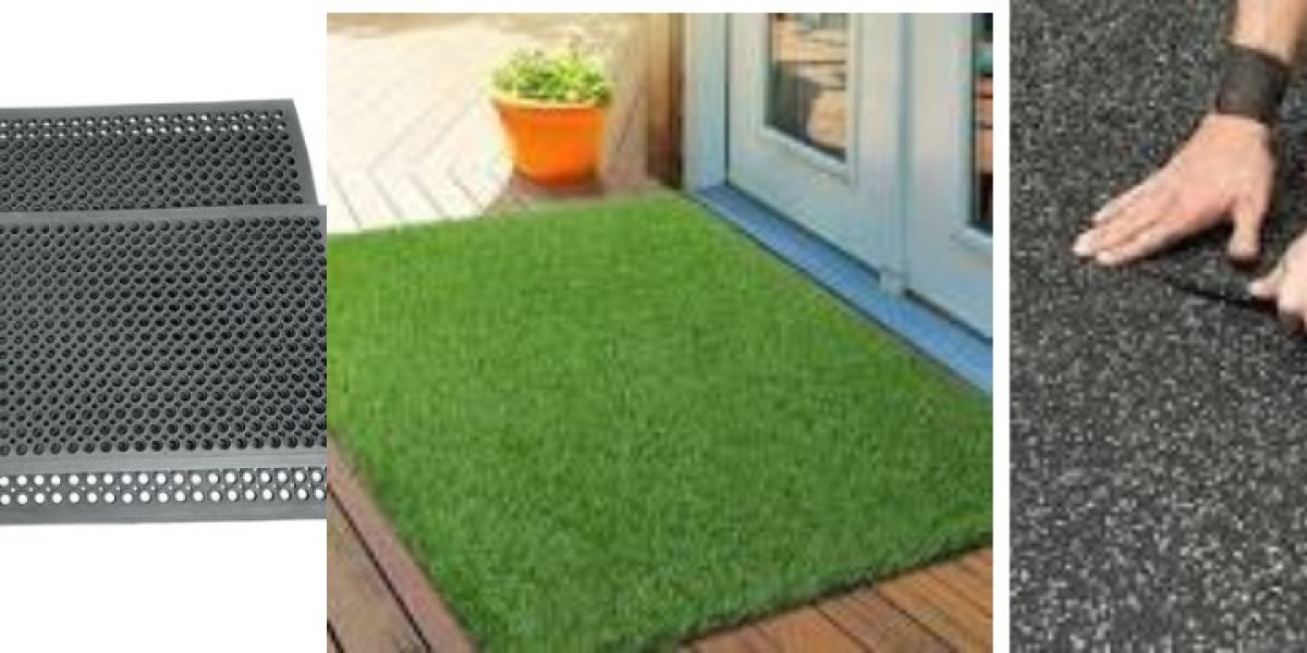 Benefits of Rubber Backing on Grass Mats: Safe, and Comfort