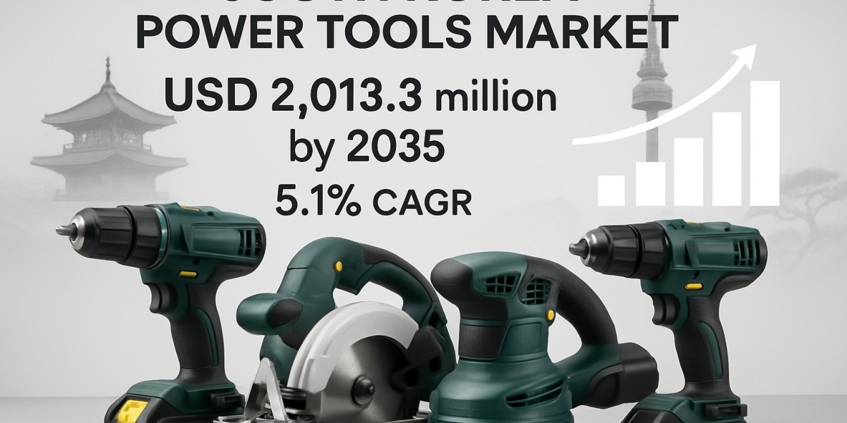 South Korean Power Tools Market Forecasted to Reach USD 2,013.3 Million by 2035 with 5.1% Annual Growth