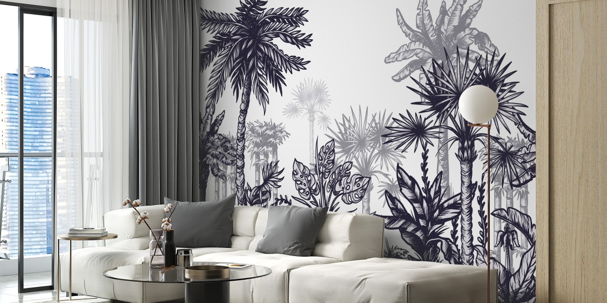The Beauty of the Wild Indoors: Styling Nature-Themed Wallpaper