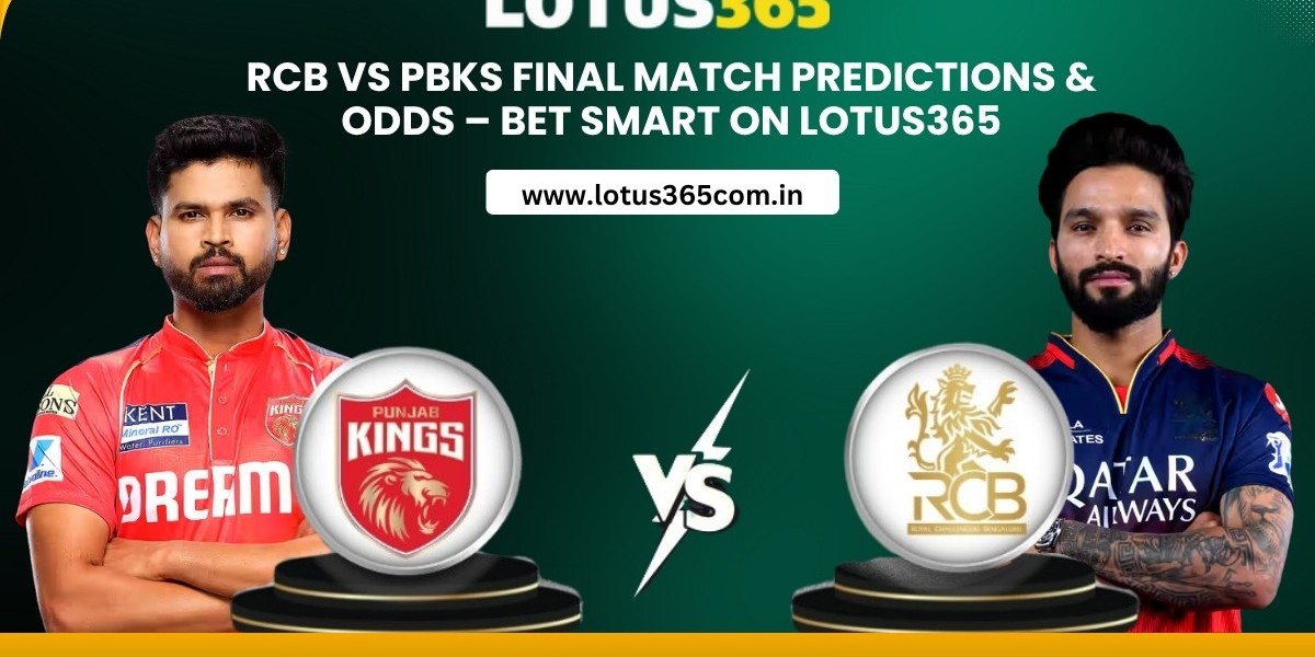 RCB vs PBKS Final Match Predictions & Odds – Bet Smart on Lotus365