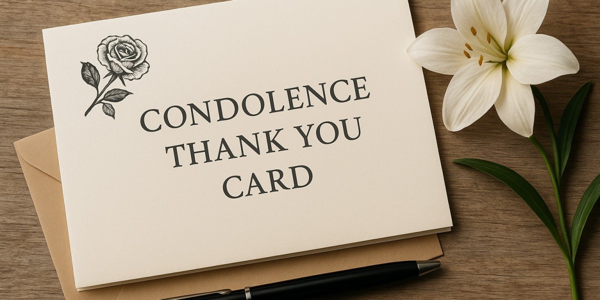 Condolence Thank You Cards: Speaking Thanks in Spite of Mourning