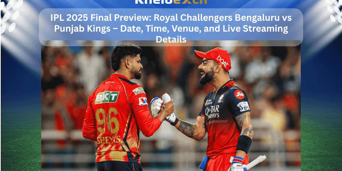 IPL 2025 Final Preview: Royal Challengers Bengaluru vs Punjab Kings – Date, Time, Venue, and Live Streaming Details