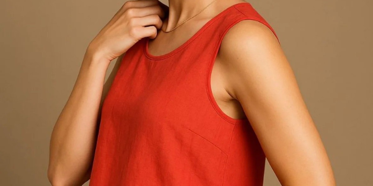 Dressing Mindfully: The Case for Owning a Red Linen Blend Top