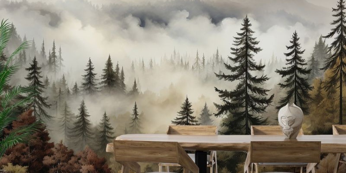 Create a Calm Retreat: DIY Forest Wallpaper Ideas for a Peaceful Interior