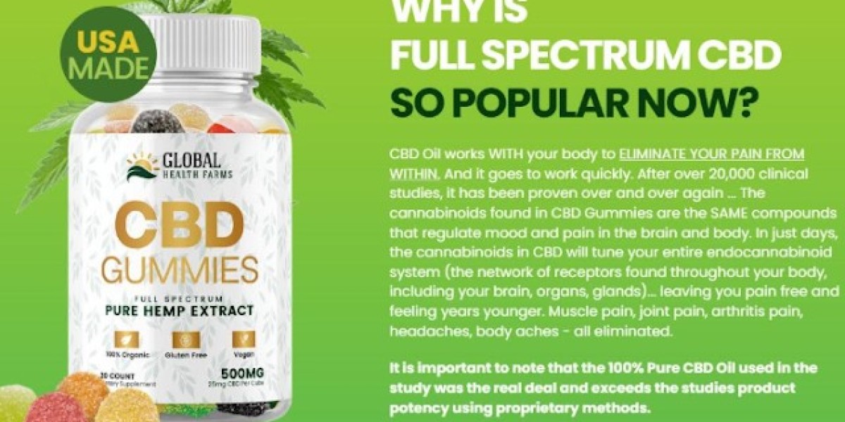 Global Health Farms CBD Gummies Cost - Real Reviews & Health Benefits You Should Know