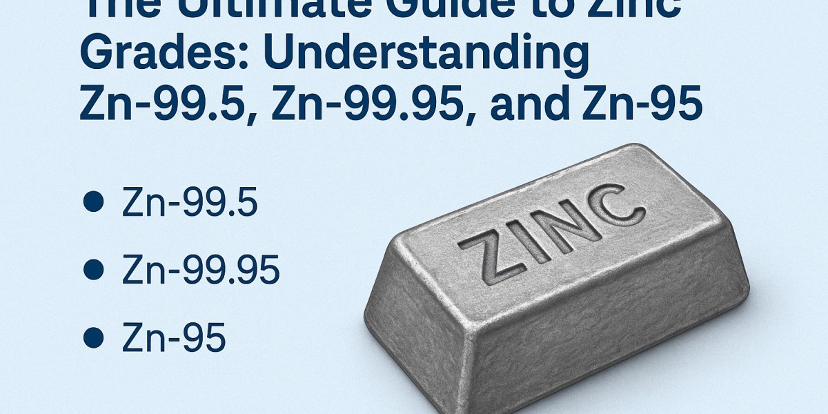 The Ultimate Guide to Zinc Grades: Understanding Zn-99.5, Zn-99.95, and Zn-95