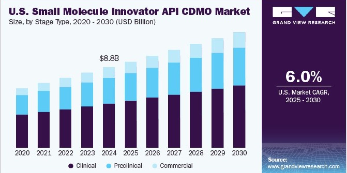 U.S. Small Molecule Innovator API CDMO Market 2030: Preclinical Growth Trends