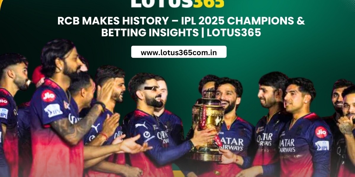 RCB Makes History: IPL 2025 Winning Journey & Betting Insights on Lotus365