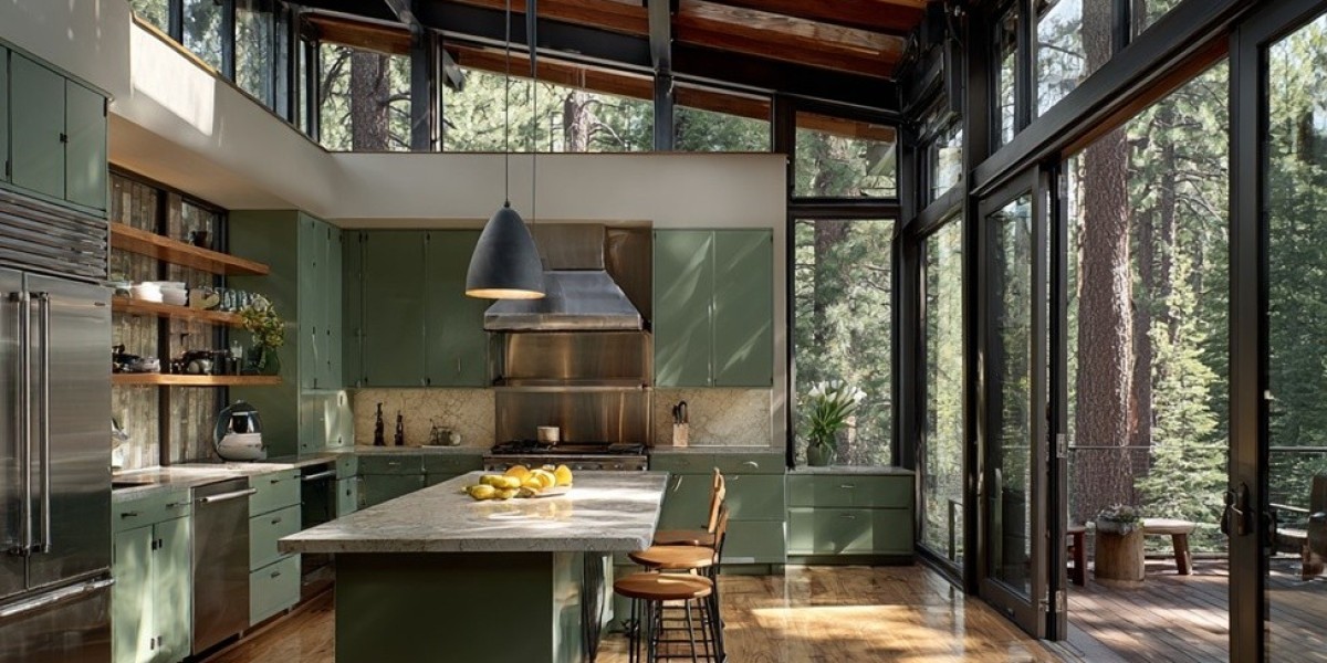 How to Incorporate Mid-Century Modern Kitchen Cabinets in Open Natural Spaces