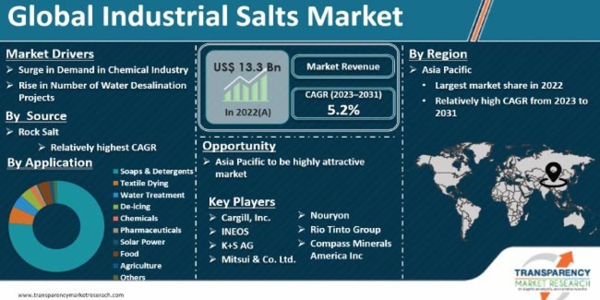 Industrial Salts Market Leading Players and Growth Forecast To 2031