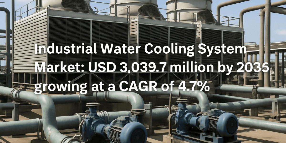 Industrial Water Cooling System Market to Grow at 4.7% CAGR, Hitting USD 3,039.7 Million by 2035