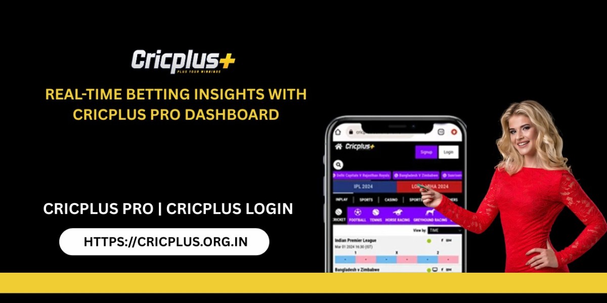 Real-Time Betting Insights with Cricplus Pro Dashboard
