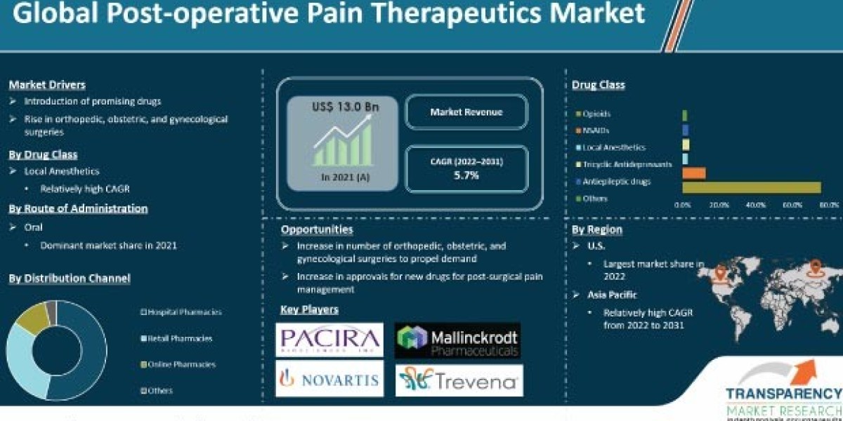 Post-operative Pain Therapeutics Market Leading Players and Growth Forecast To 2031