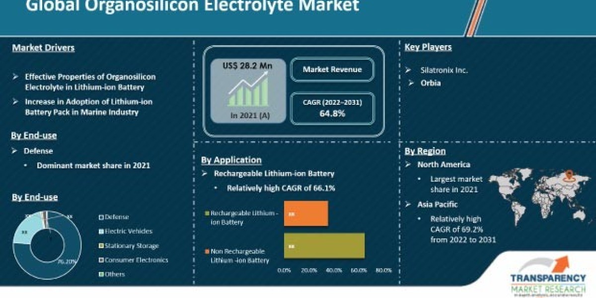 organosilicon electrolyte Market Future Growth Prospect, Industry Trends and Demand Analysis Till 2031