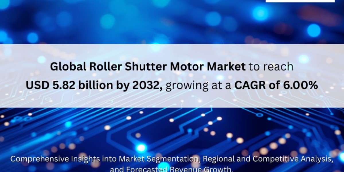 Global Roller Shutter Motor Market to reach USD 5.82 billion by 2032, growing at a CAGR of 6.00%