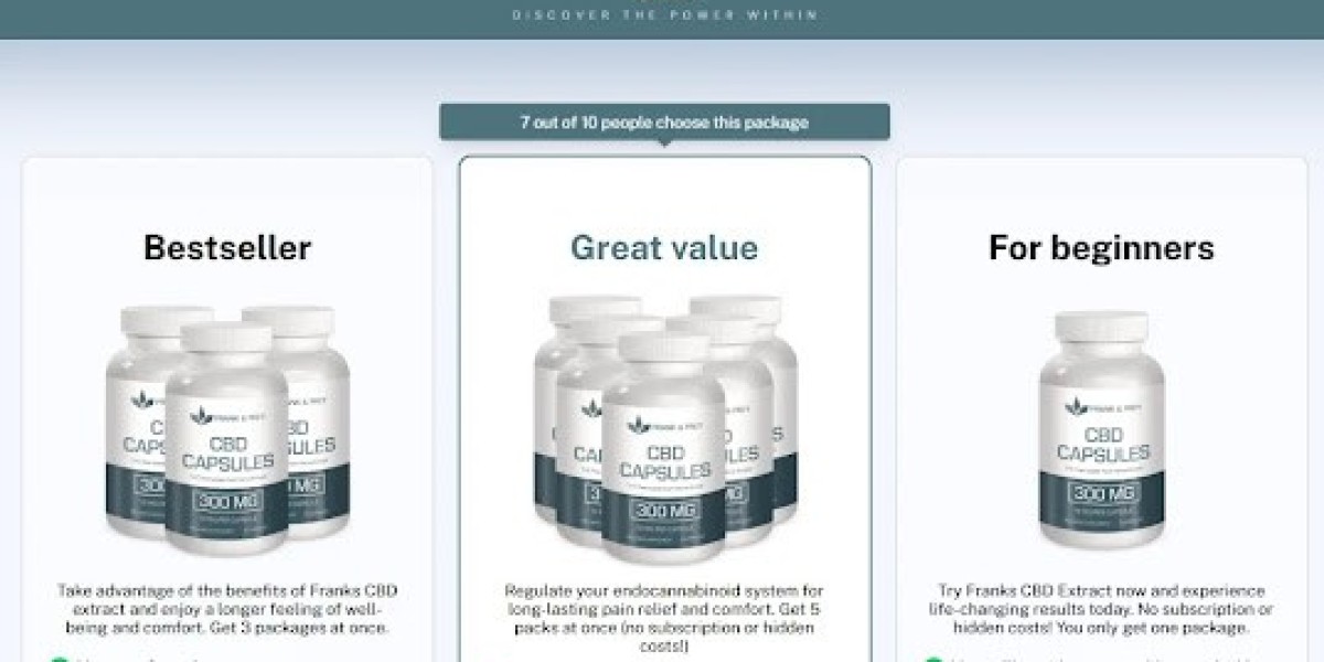 Frank & Frey CBD Capsules Sweden: Calm & Focused