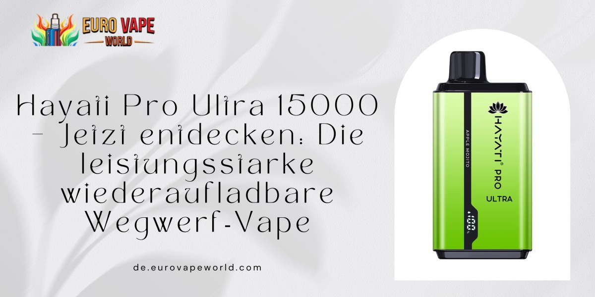 Hayati Pro Ultra 15000 – Jetzt entdecken: Die leistungsstarke wiederaufladbare Wegwerf‑Vape