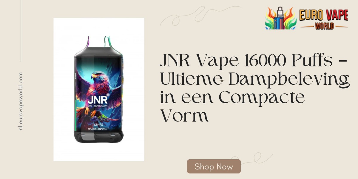 JNR Vape 16000 Puffs – Ultieme Dampbeleving in een Compacte Vorm