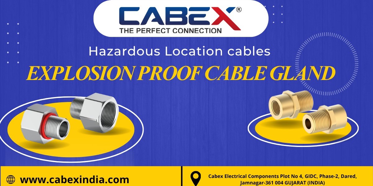 Explosion Proof Cable Glands India – Cabexindia | Certified Brass Glands