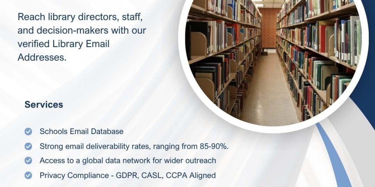 Get the Verified Library Email Addresses for Marketing Reach