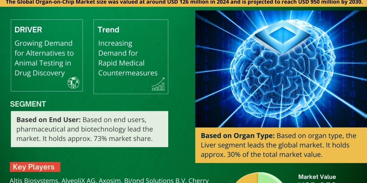 Organ-on-Chip Market Projected to Expand Rapidly with 40% CAGR by 2030