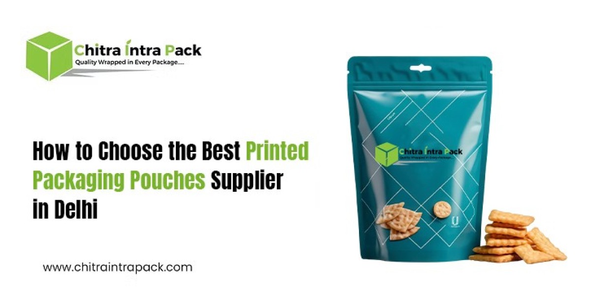 Custom printed dried fruit packaging pouches manufacturer in Delhi