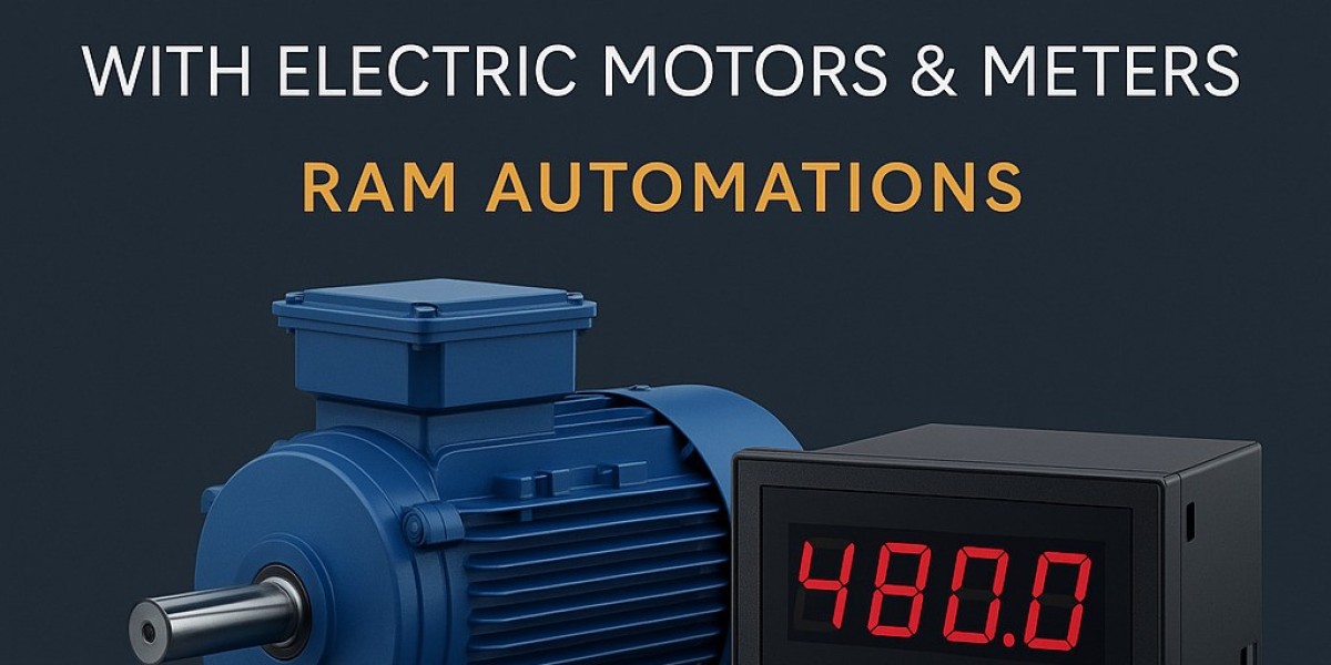 Industrial Automation with Electric Motors & Meters — Ram Automations