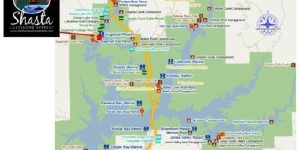 Houseboating at Lake Shasta? Map Out Your Route Before You Go