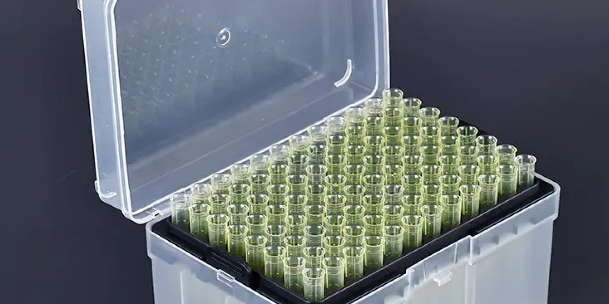 The medical pipette tipes box is experiencing