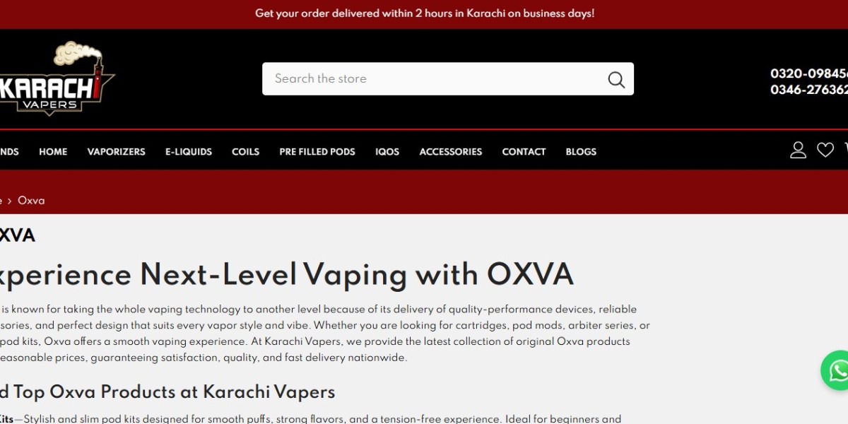 Oxva Vape Price in Pakistan – A Detailed Guide for 2024 Buyers