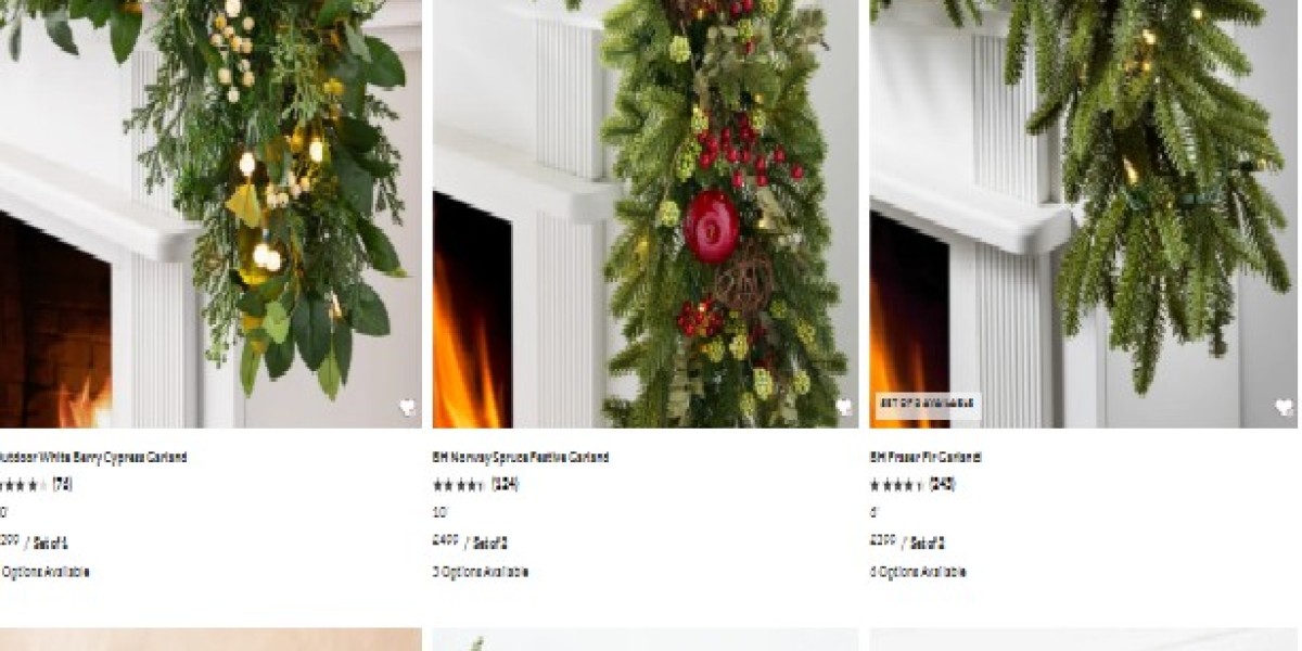christmas spruce garland