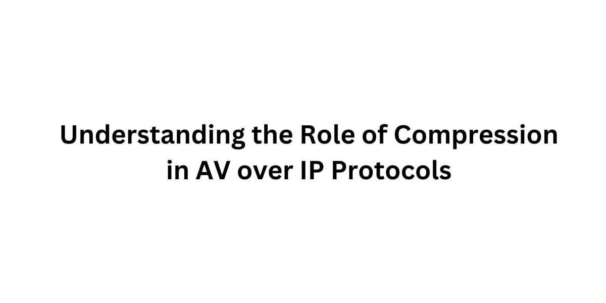 Understanding the Role of Compression in AV over IP Protocols