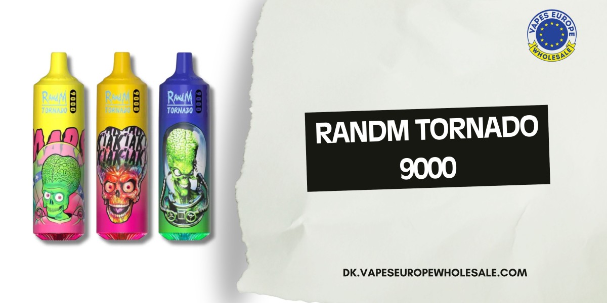 RandM Tornado 9000 – En Revolutionerende Engangs Vape med Kraft og Stil