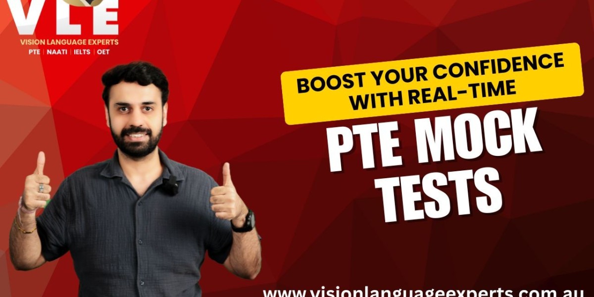 Boost Your Confidence with Real-Time PTE Mock Tests – Practice Like the Actual Exam!