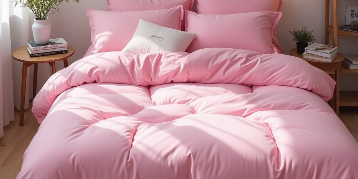 Makeover Magic Starts with a Soft Pink Duvet Cover