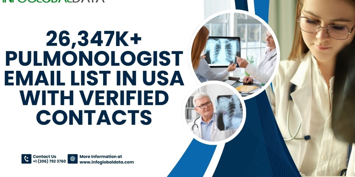 Get Verified Pulmonologist Contacts with InfoGlobalData’s Accurate Email List