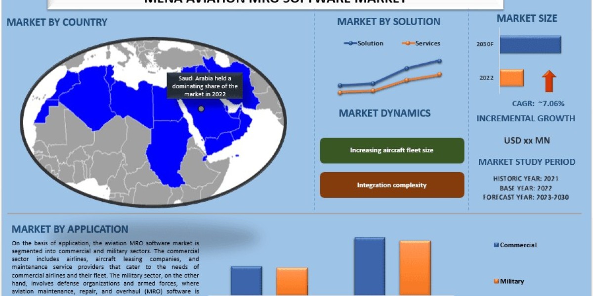 MENA Aviation MRO Software Market Report, Size Segments & Forecast 2030