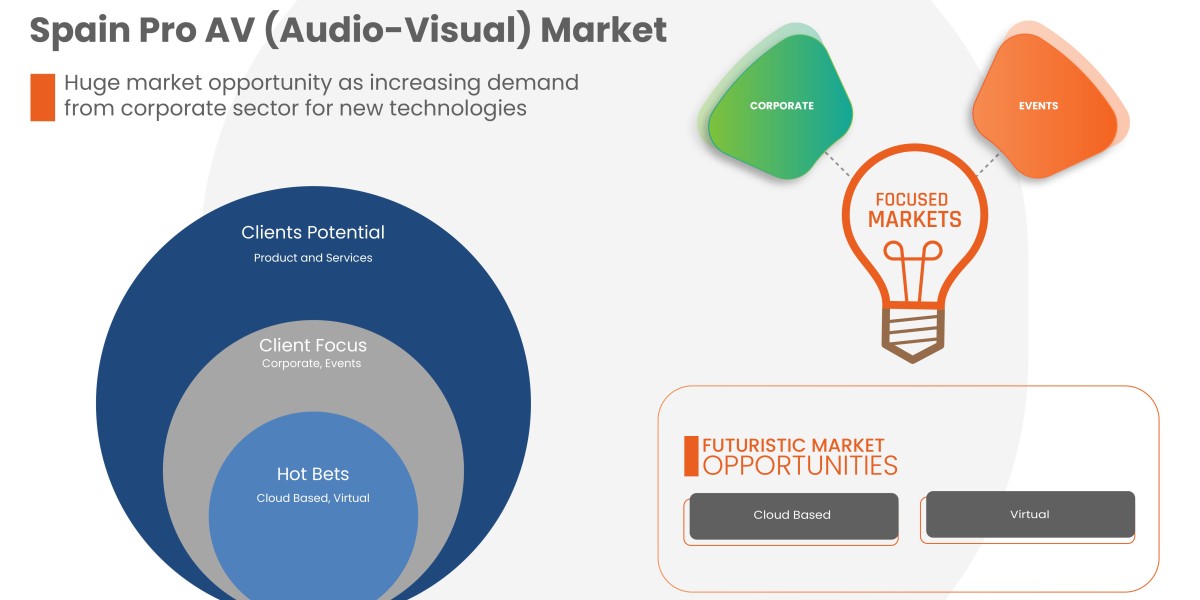 Spain Pro AV (Audio-Visual) Market at a CAGR of 6.5% from 2022 to 2029.