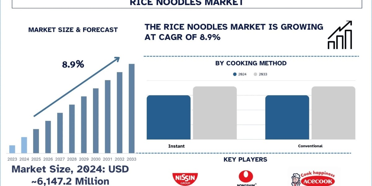 Rice Noodles Market Landscape, Category Innovation and Global Forecast (2025-2033) |UnivDatos