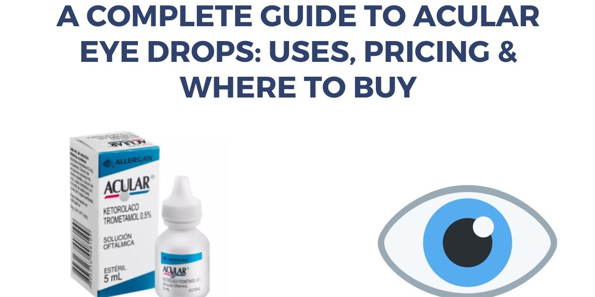 A Complete Guide to Acular Eye Drops: Uses, Pricing & Where to Buy