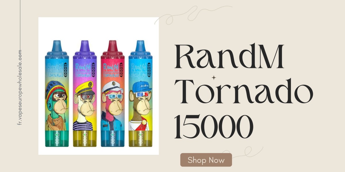 RandM Tornado 15000 – Boîte de 10 Vapes Haut de Gamme