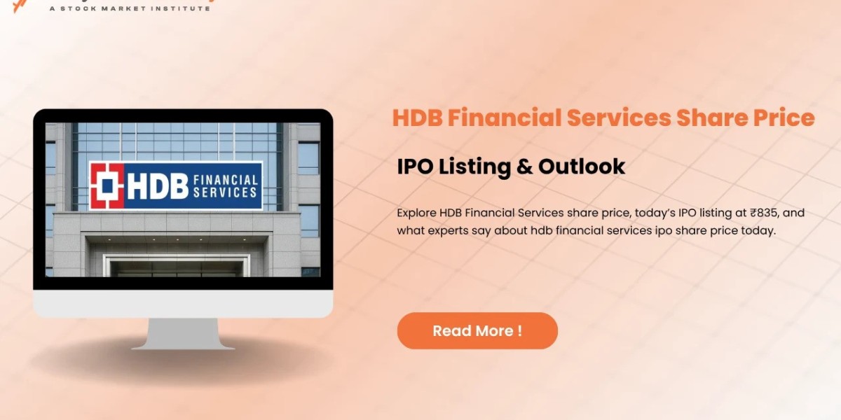 HDB Financial Services IPO GMP, Trading Tips & Courses